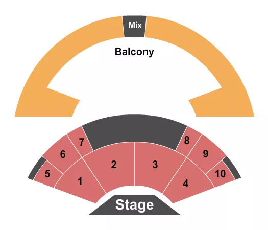 seating chart for Blackhawk Ministries - Fort Wayne - End Stage - eventticketscenter.com