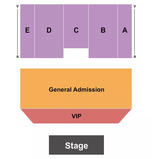 seating chart for Borgata Event Center - VIP/GA/RSV - eventticketscenter.com