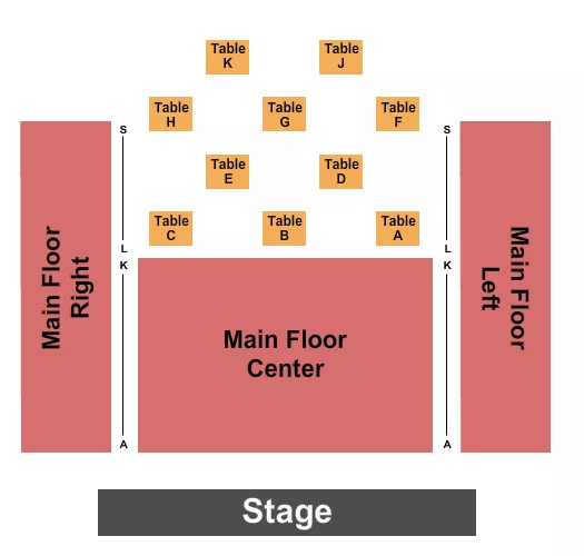 seating chart for CM Performing Arts Center - End Stage - eventticketscenter.com