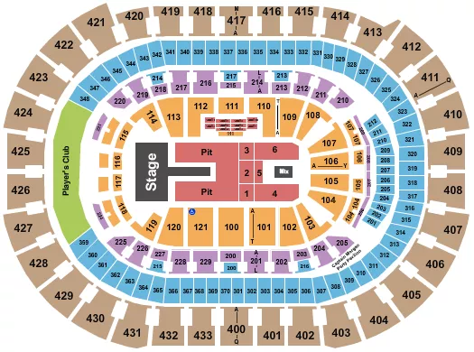 seating chart for Capital One Arena - Laufey - eventticketscenter.com