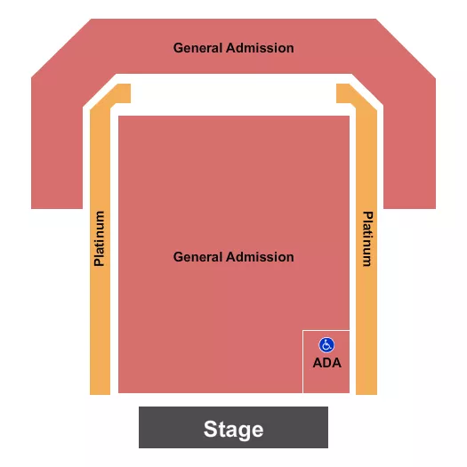 seating chart for KEMBA Live! - Endstage GA- Platinum 2 - eventticketscenter.com