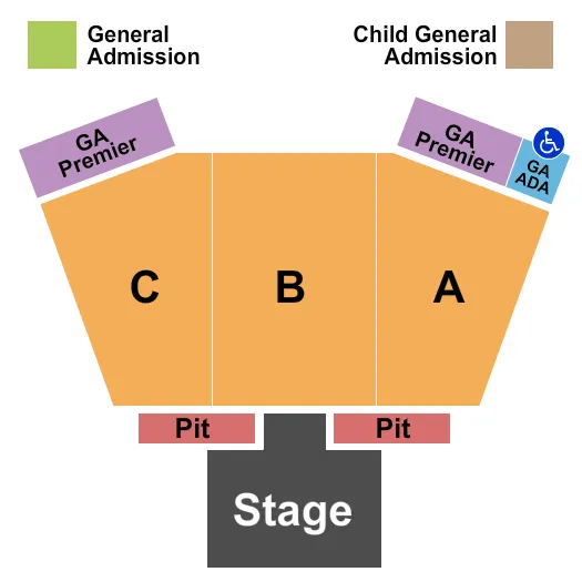 seating chart for Oregon Jamboree - Oregon Jamboree - eventticketscenter.com
