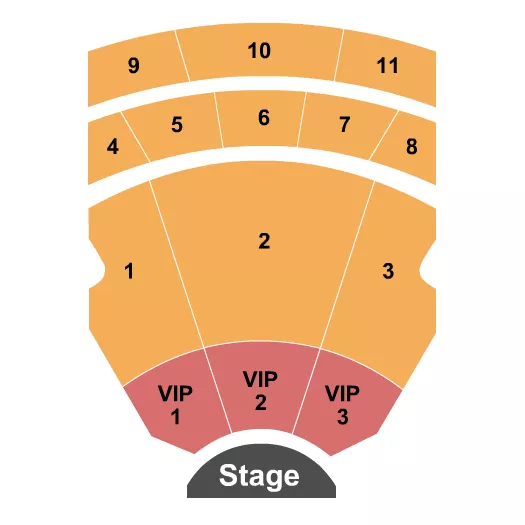 seating chart for Palazzo Theatre At the Venetian Las Vegas - Endstage 2 - eventticketscenter.com