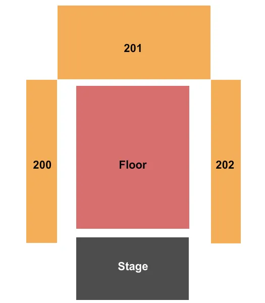 seating chart for Coca-Cola Roxy - Other - eventticketscenter.com
