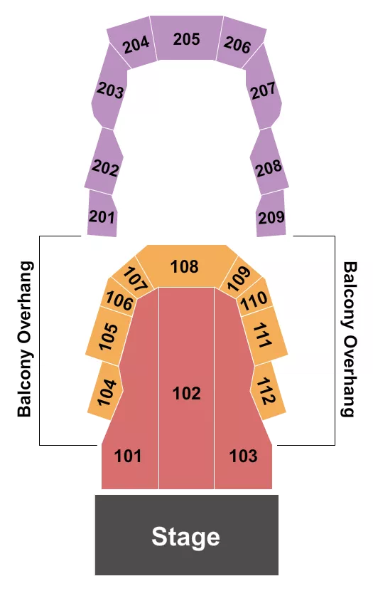 seating chart for Steelhouse Omaha - Endstage - eventticketscenter.com