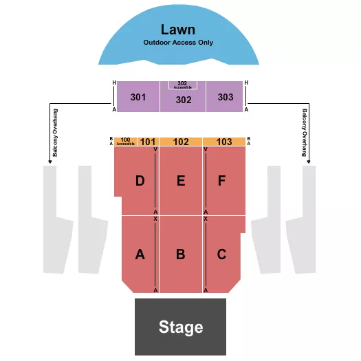 seating chart for The Dome - Virginia Beach - Endstage 2 - eventticketscenter.com