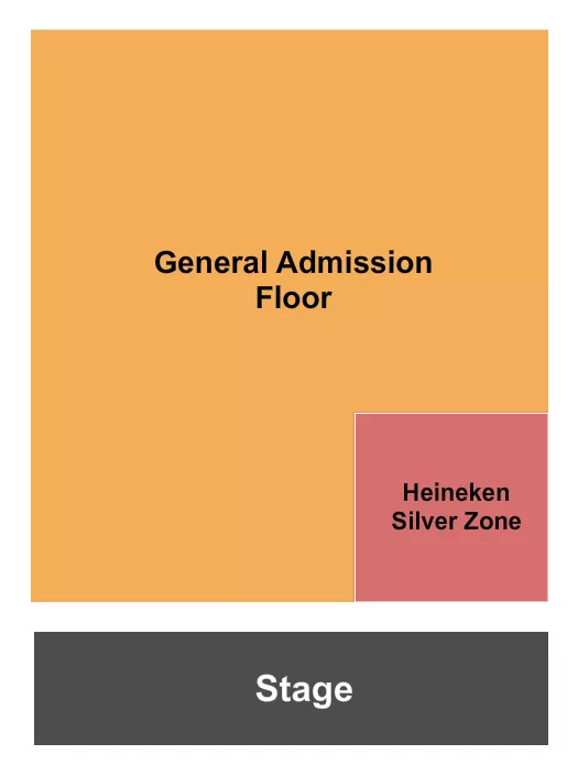 seating chart for The Rooftop at Pier 17 - Volbeat - eventticketscenter.com