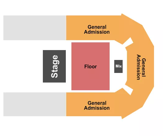 seating chart for United Wireless Arena - Floor & GA - eventticketscenter.com